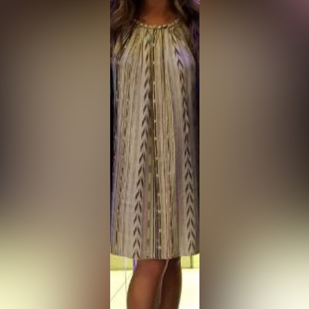 Flowy Aztec Dress